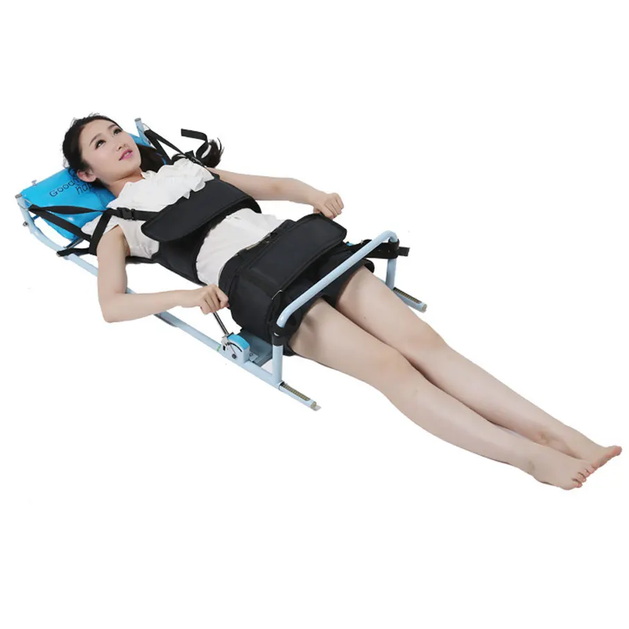 

Patented Good Efficent Cervical Spine Lumbar Spine Traction Bed Therapy Massage Body Stretching Device for Lumbago Low Back Pain