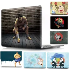 Sumo Printed Plastic Hard Cover Case For MacBook Air 11 Pro 12 13 15 Protective Shell for Apple Mac 11.6 13.3 15.4 Bag Sleeve