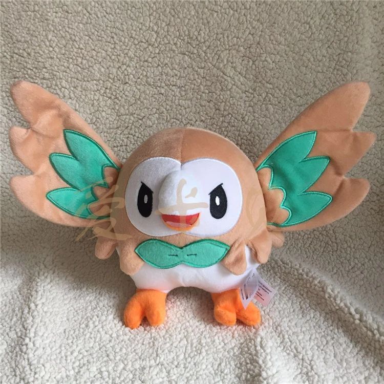 Rowlet " плюшевые куклы мягкие аниме мультфильм для ребенка мягкие лучшие подарки