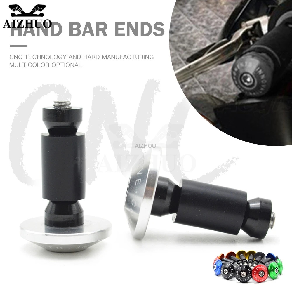 

Handle Grips End Motocross Hand Bar End Universal Motorcycle For Yamaha Tmax 500 530 XJR 400 1300 KTM Duke 390 125 200 HONDA
