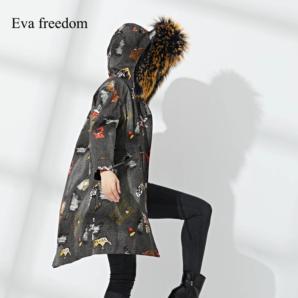 Outwear À D'hiver 2018 Col Vison Femmes Hiver Veste Capuchon Luxe Grand Parkas Manteau Doublure De Fourrure Long Amovible 6dzqUdC
