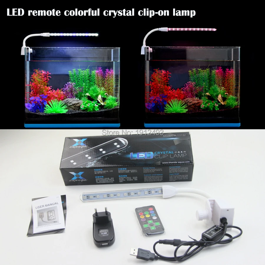 Colorful LED remote crystal clip lamp.jpg