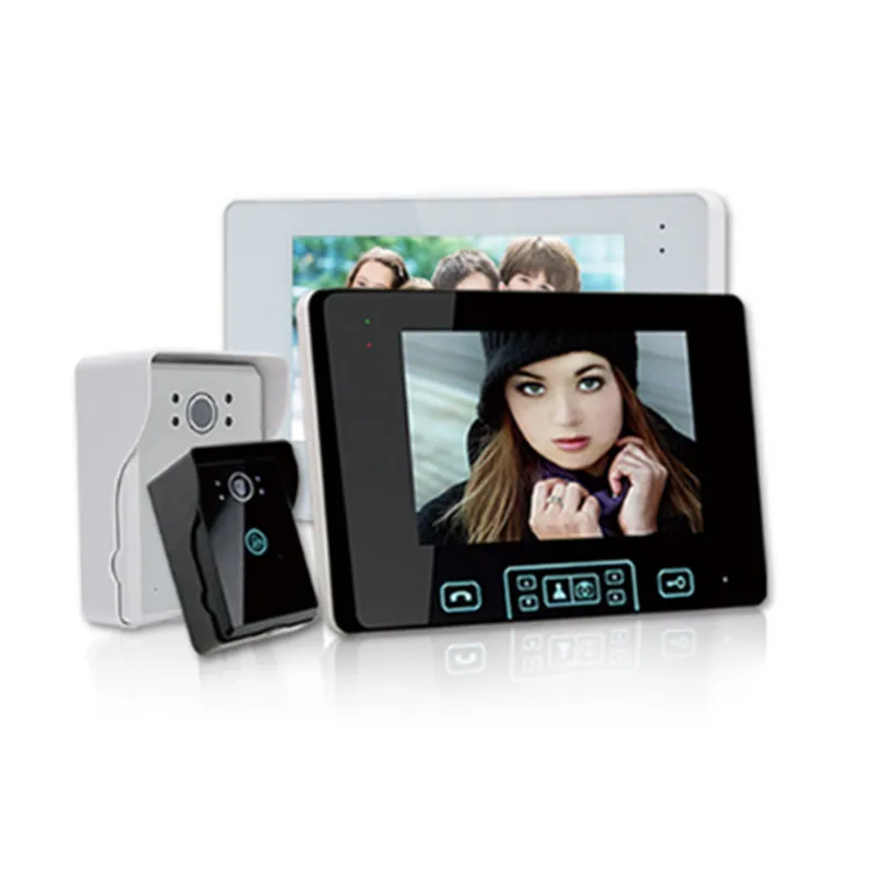 7 Inch Digital Wireless Video Door Phone Smart IP Video Intercom System Doorbell Camera Support Remote Unlock Touch Key 7 Inch Digital Wireless Video Door Phone Smart IP Video Intercom System Doorbell Camera Support Remote Unlock Touch Key
