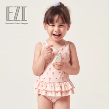 July sand/ г.; детский купальник для девочек с длинными рукавами и цветными блоками; Топ и штаны; 18G007