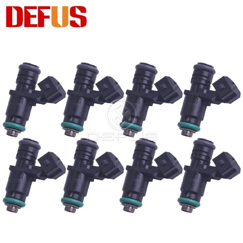 

DEFUS 8PCS Fuel Injector Nozzle OEM 16600-9398R For Renault Duster 2.0 Auto Car New Arrival Hot Sale Brand New 166009398R