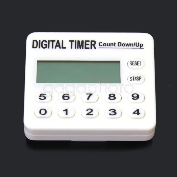 

Practical LCD Digital Kitchen Cooking Countdown Timer Alarm Plastic Shell Hot