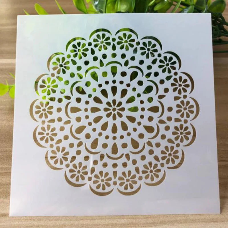 

Stencils Template Drawing Paper Craft Stencils DIY Painting Tools Photo Album Scrapbooking Diary Bullet Journal Stencils Decor