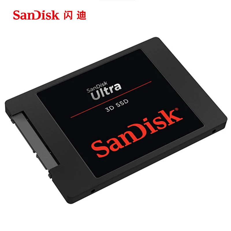Sandisk HDD ULTRA 3D 560MBS 250 ГБ 500 1 ТБ 2 Внутренний твердотельный диск жесткий SATA 3 0 (6 ГБ/сек.)