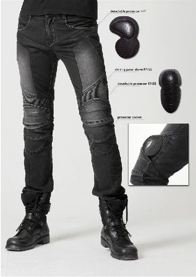 2016 The newest UGLYBROS Motorcycle mesh jeans in summer Motorcycle hockey pants Ride jeans man pants