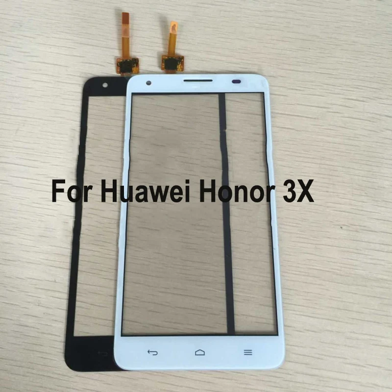 Сенсорная панель для Huawei Honor 3X 3 X сенсорная с цифровым преобразователем