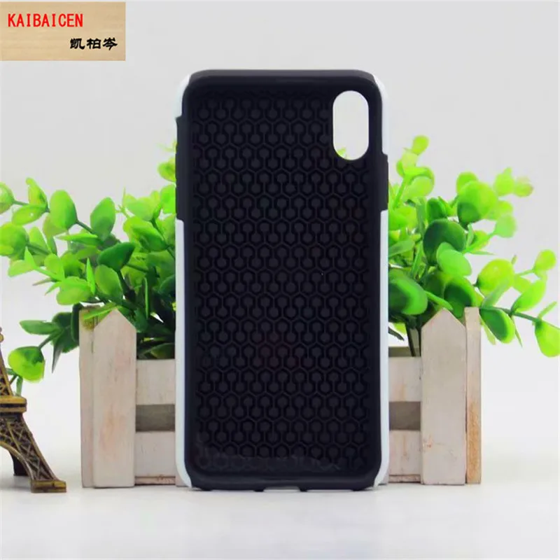 Для Iphone Xs Max/XR/XS/X/6/6s/6 plus/7 /8/8 plus сублимационный 3D 2 в 1 и полностью закрытый чехол из