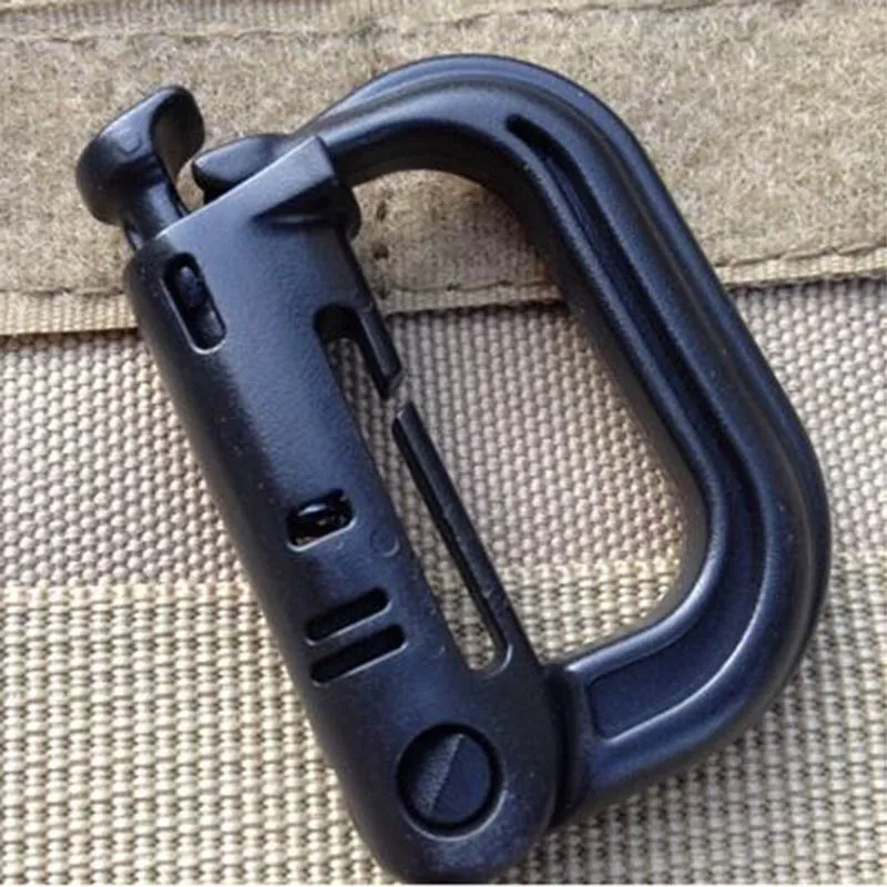Карабин с D образным кольцом для крепления к рюкзаку|carabiner tactical|carabiner lockingcarabiner outdoor