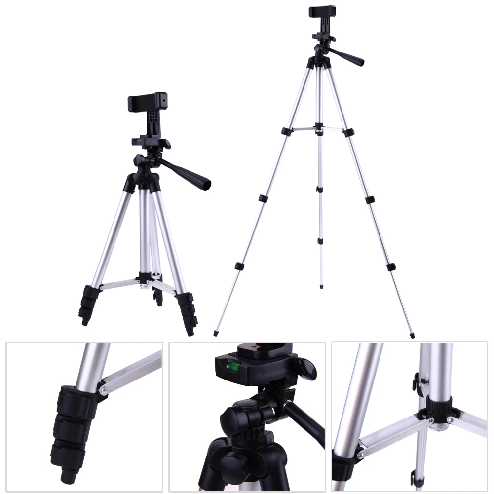  Professional Foldable Camera Tripod Holder Stand 1/4