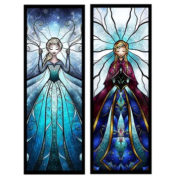 

FineTime 5D DIY Embroidered Crystal Butterfly Elf Girl Home Decoration 100% Full Diamond Embroidery Mosaic Picture