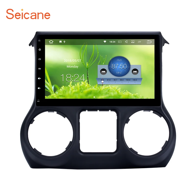

Seicane 10.1 Inch Android 7.1 car Radio GPS Navigation system for 2011-2016 JEEP Wrangler with Music Support DAB+ OBD2 TPMS