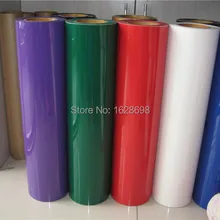 Новейший продукт Корея ПВХ теплопередача режущаяся виниловая пленка и ПВХ теплопередача Винил на командной одежде 50 см x 100 см