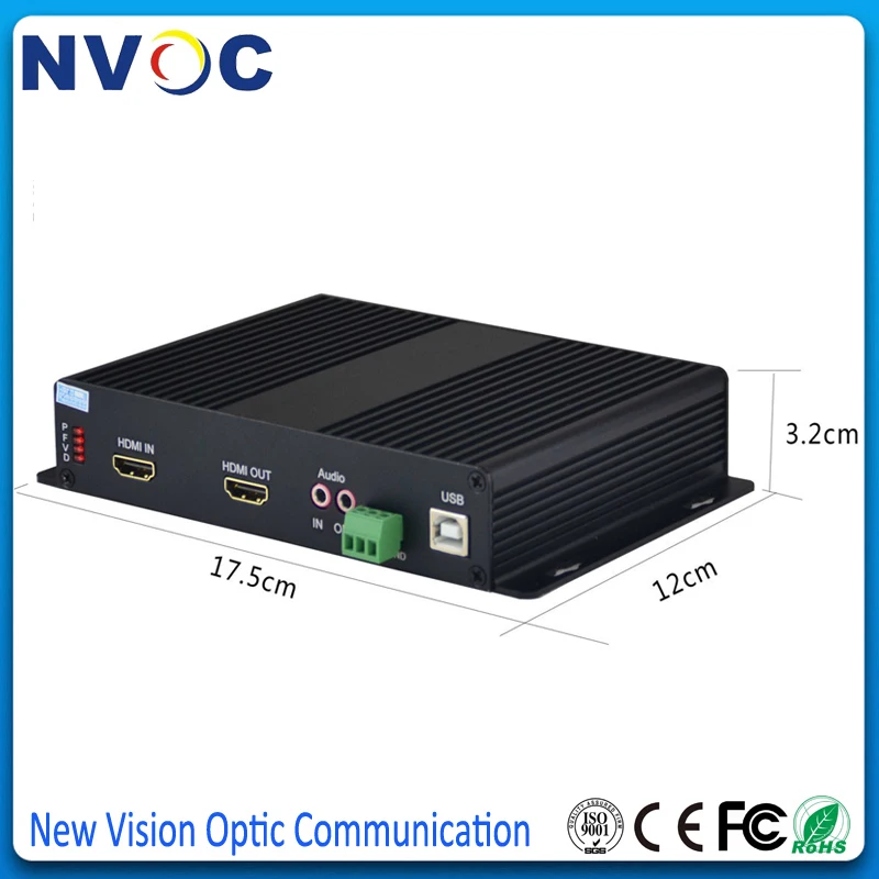 1Ch HDMI локальный контур + двунаправленный стерео аудио 1 0 USB FC 20 км Фотофон KVM