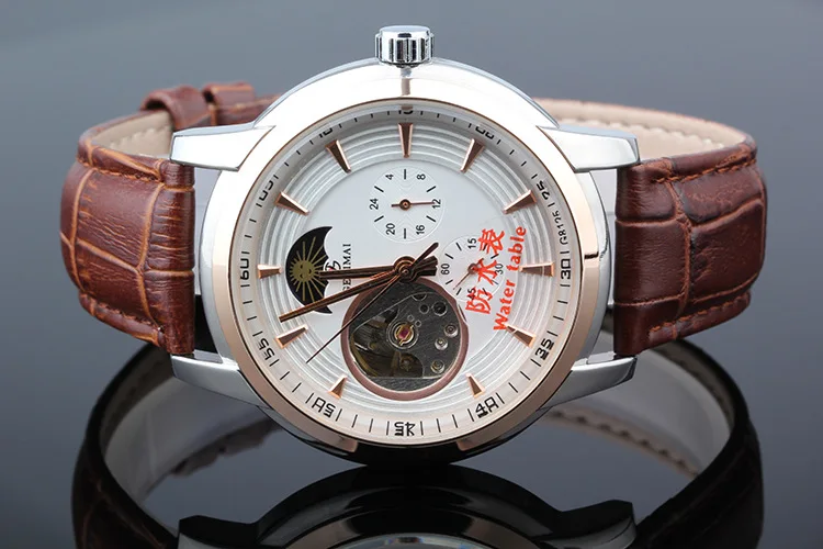 

Mens Watches Top Brand Luxury Full Steel Clock Sport Automatic Mechanical Watch Men Business Waterproof Watch Relogio Masculino