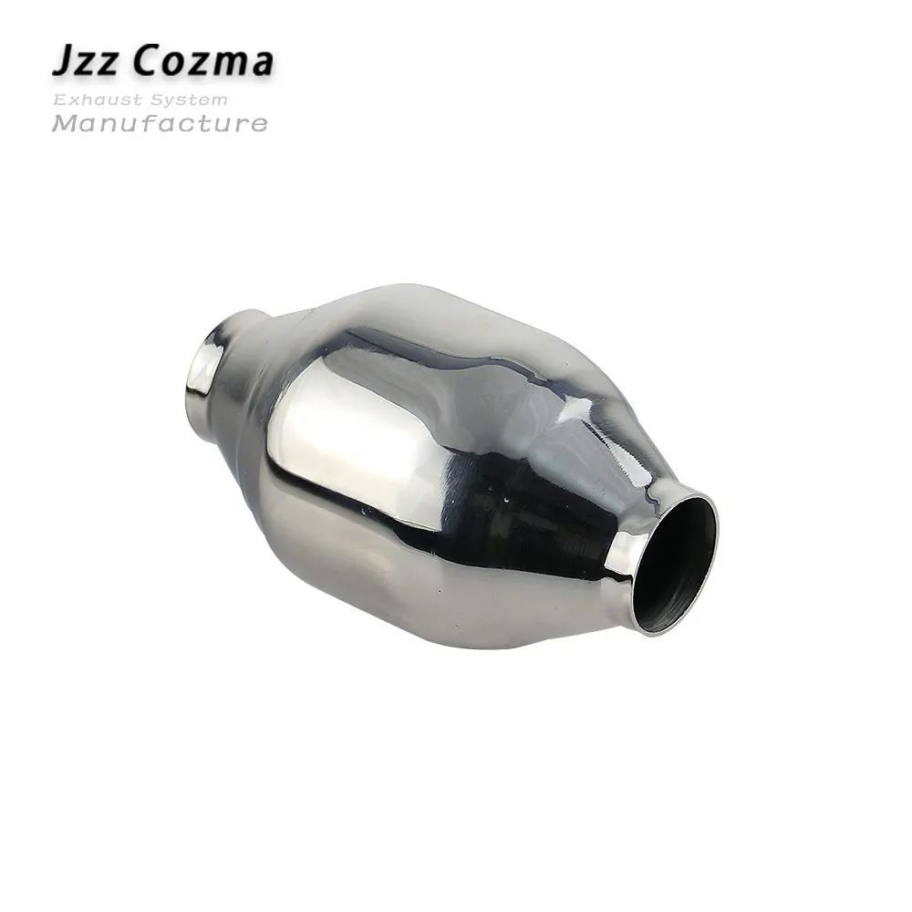JZZ Универсальный Автомобильный каталитический конвертер запасные части больший звук для выхлопной системы 63 мм