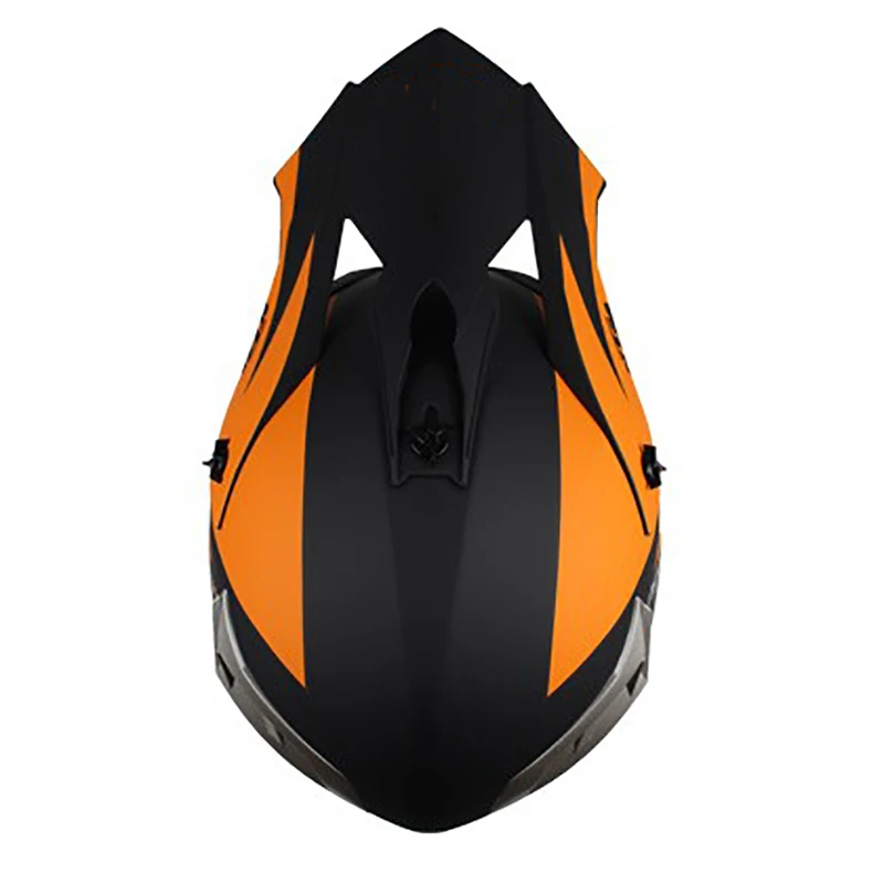 Мотоциклетный шлем оранжевый защитный для квадроциклов|motocross helmet|dirt bike helmethelmet moto