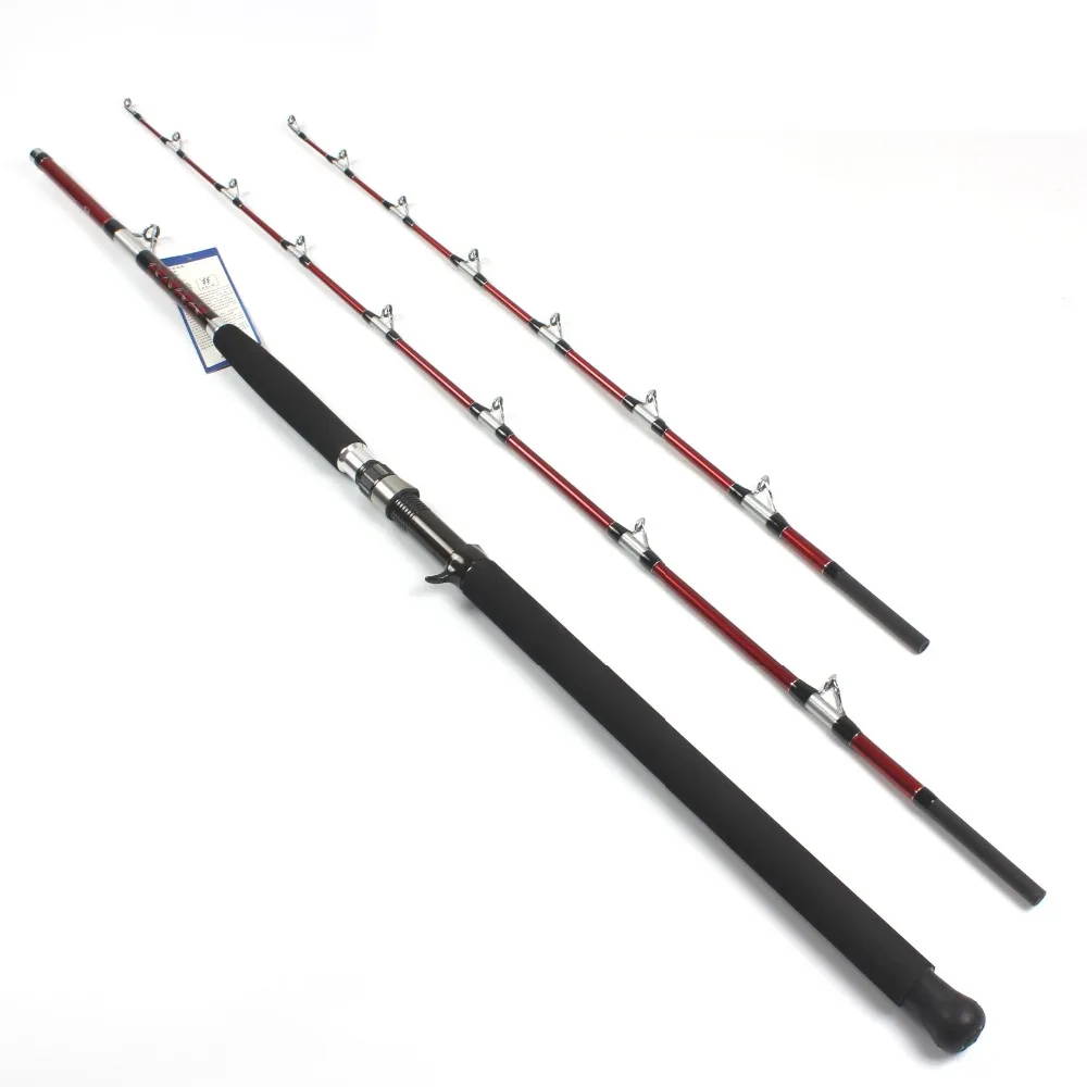 

Two Sections 1.5m/1.8m/2.1m Ocean Boat Jigging Fishing Rod