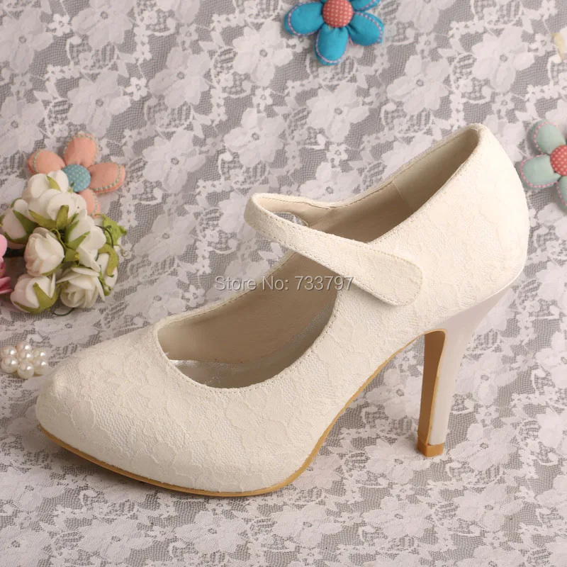 ivory mary jane heels