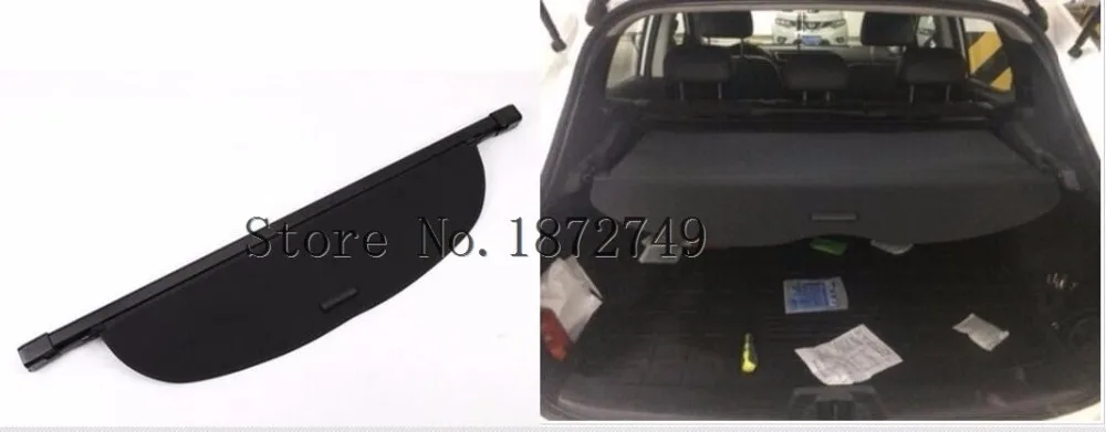 Задний багажник автомобиля защитный лист для багажника Крышка для Nissan Qashqai Высокое качество Черный Бежевый авто аксессуары