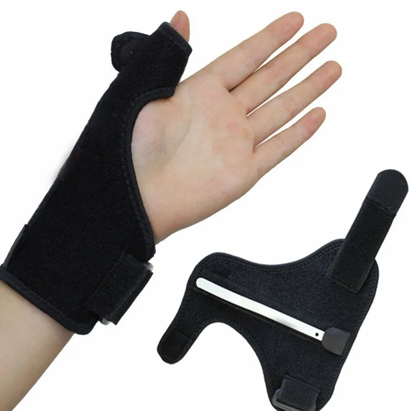 スチールバーサポートスポーツ手首バンドsweatbandsジム包帯tainingバンド指プロテクターストラップジムアクセサリー