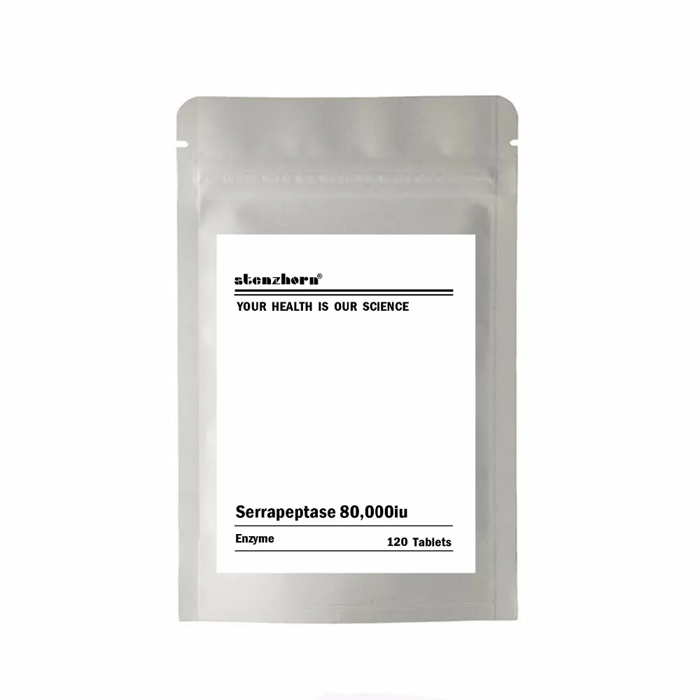 

Serrapeptase 80,000iu enzyme may reduce the viscosity of mucus in the respiratory tract.