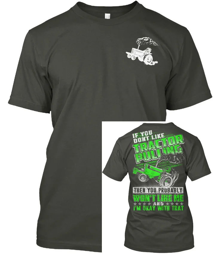Love Tractor Pulling-если вам не нравится то вероятно популярные Tagless Tee T-ShirtHipster o-образным