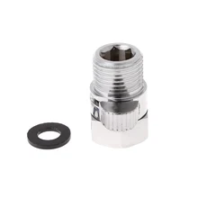 Полный латунь G1/" Flow Quick Управление для запорного клапана для Насадки для душа ручной регулятор расхода воды