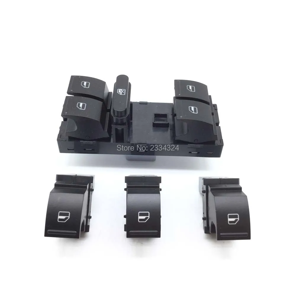 Master Electric Power Window Switch 5J0 959 855 1K4 959 857B For VW