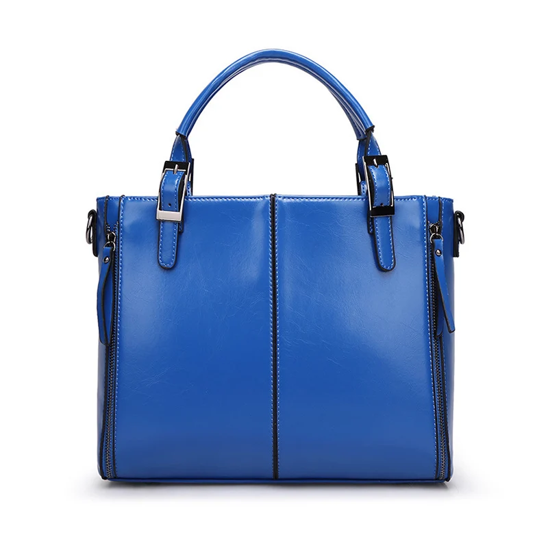 Ladies Bag Leather Handbags High Quality Casual Female Bags Tote Shoulder Bag Large Capacity Purse Pocket Messenger Hand SS7116 (4)