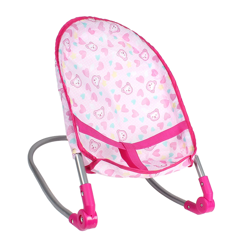 Kids Children Play House Toy - Simulation Furniture Playset Baby Infant Doll Bouncer Rocking Chair Rockers