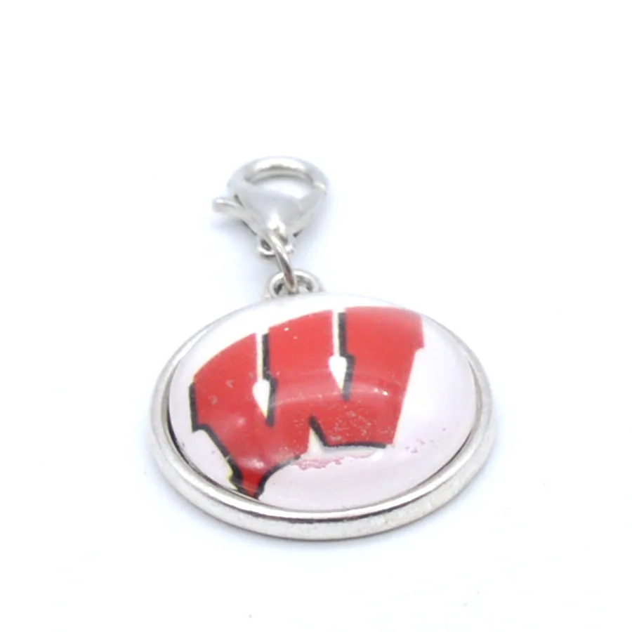 Подвесные аксессуары Wisconsin badgers Подвески Аксессуары для браслета ожерелье для женщин мужчин баскетбольные вентиляторы Paty Мода