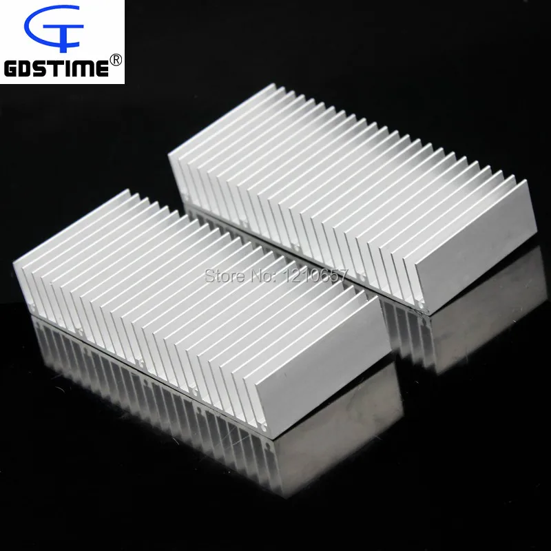 

5 шт./партия, алюминиевый радиатор для охлаждения Gdstime 150x60x25 мм