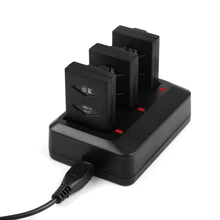 3 шт. 3,7 в 600 мАч перезаряжаемая батарея с 3-ходовой батареей зарядное устройство для попугая прыжки сумо качели Mambo Rolling Spider Mini Drone