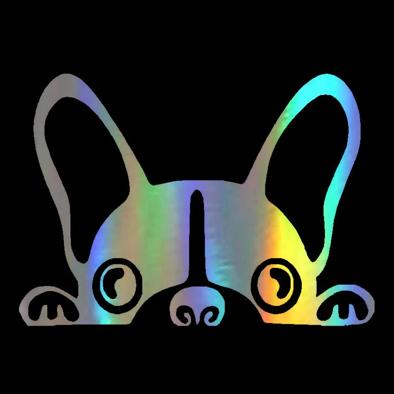 Car Sticker Vinyl 15.2*10.8cm Boston Terrier Dog Animals