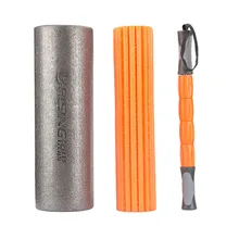 3 in 1 Multifunction Yoga Fitness Equipment PE Foam Stretch Roller Set Pilates Crossfit Massage Stick Exercise Muscle Relax