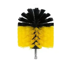 1Pcs 3.5 Inch Electric Drill Brush Plastic Round Cleaning Brush For Carpet Glass Car Tires Nylon Brushes Power Scrubber Drill