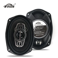 6*9 Auto Altavoz Coaxial de Alta Fidelidad Del Coche Del Automóvil Del Emparejado con Altavoz de Graves y Agudos Altavoces De Música Audio para coche