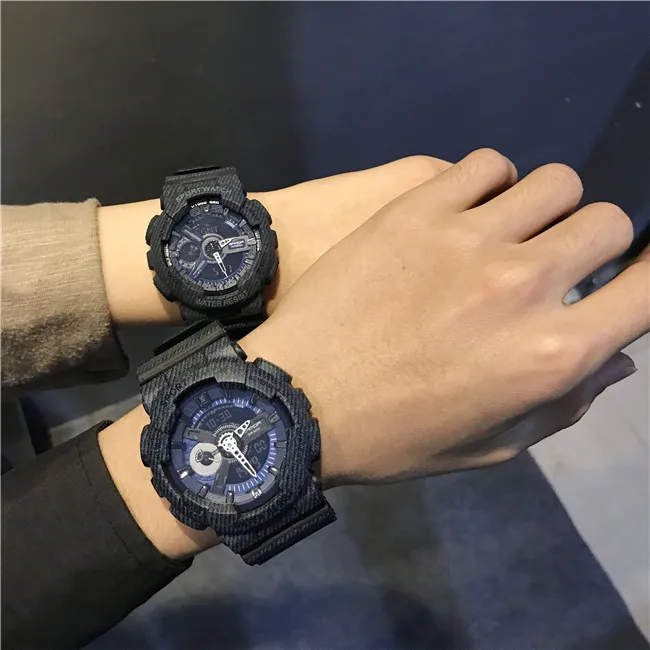 Модные Военные часы 50 м водонепроницаемые мужские спортивные часы горячая Распродажа цифровые наручные часы Relogio Masculino дропшиппинг часы