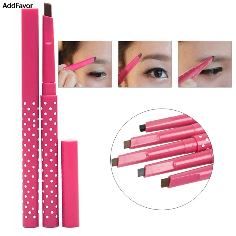 

AddFavor 1pc Makeup Automatic Eyebrow Pencil Waterproof Long-lasting Eye Brow Pencil Beauty Make Up Cosmetics Enhancer Eyebrows