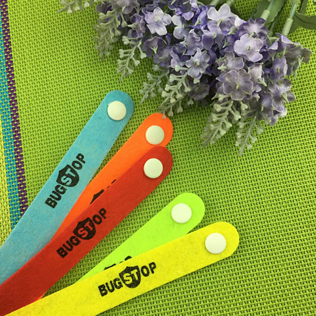 

Summer 10pcse/set Outdoor Mosquito Repellent Bracelet Hand Strap Fabric Mosquito Repellent Wrist Pest Control Repeller