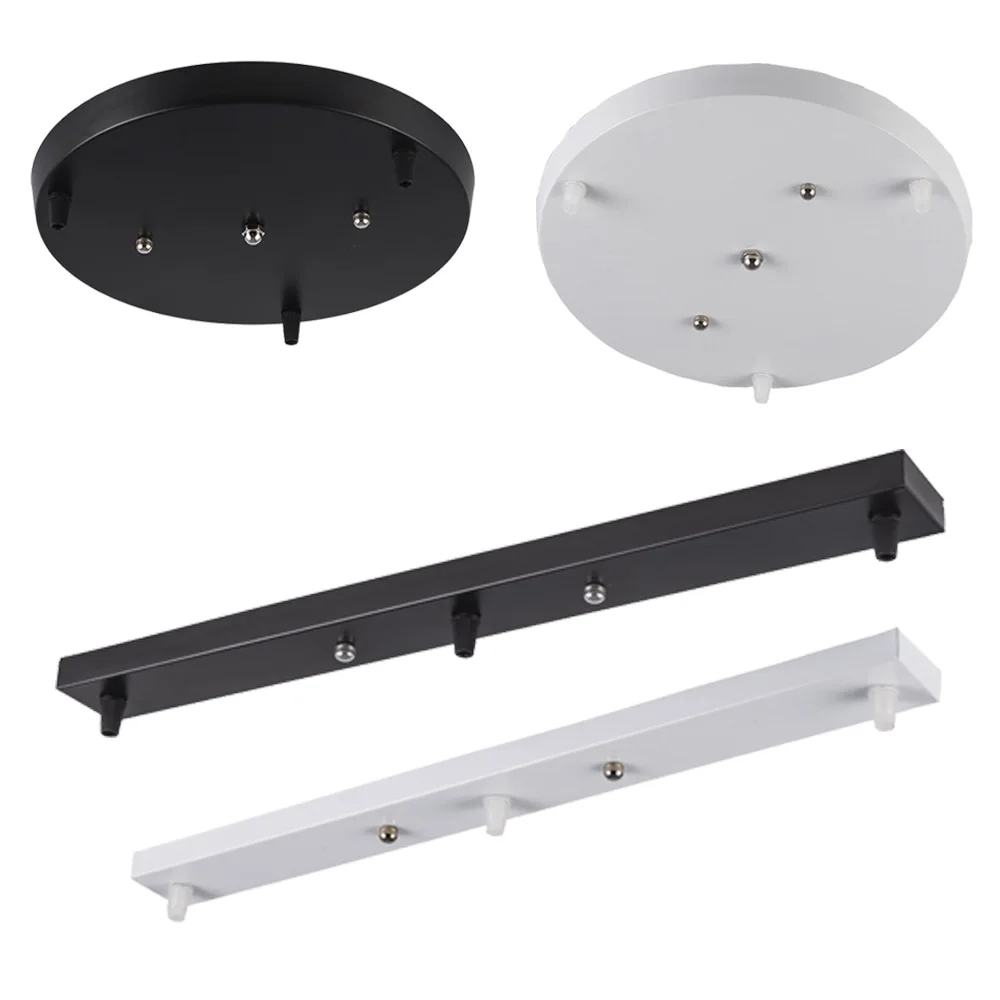 Us 11 16 38 Off Ceiling Light Fixtures Mounted Plate Accessory Bar Round Surface Mounted Ceiling Base Canopy Customize Droplight Hanging Lamp In