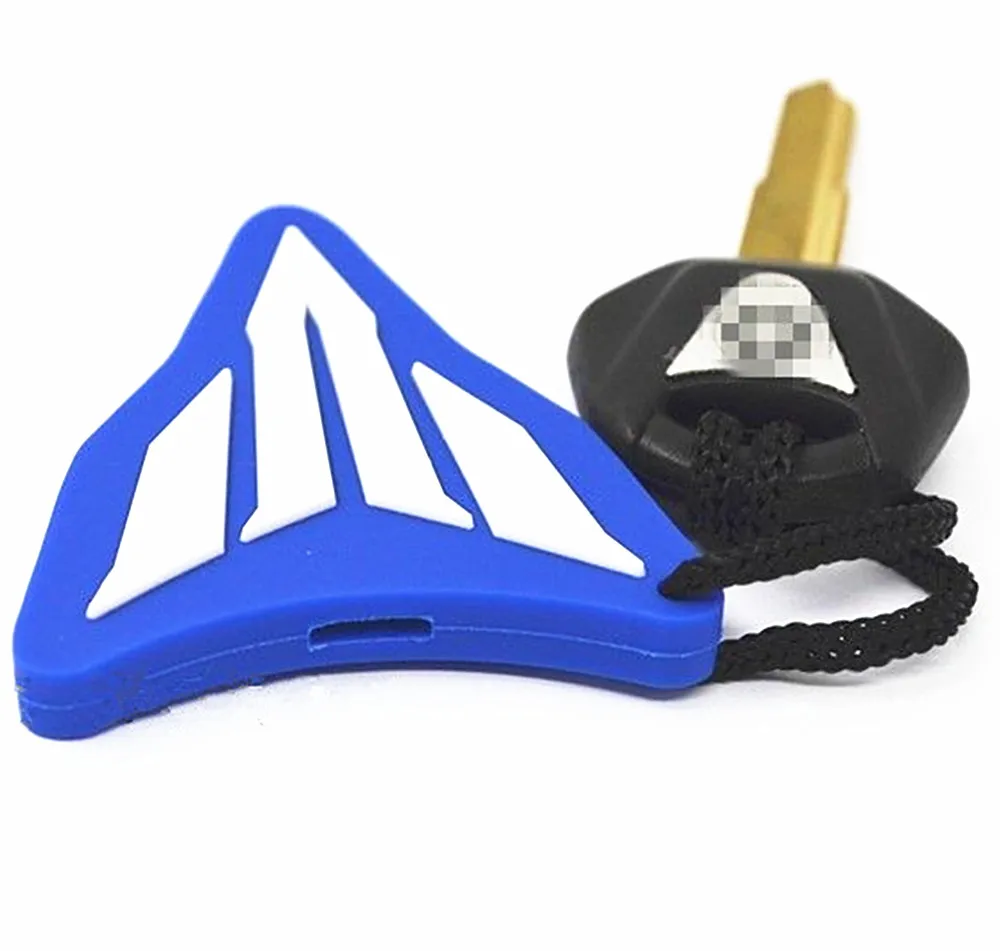 

New Motorcycle key ring scratch rubber Race Key Cover Protection Keyrings For Yamaha FZ07 MT-07 MT125 FJ09 MT09