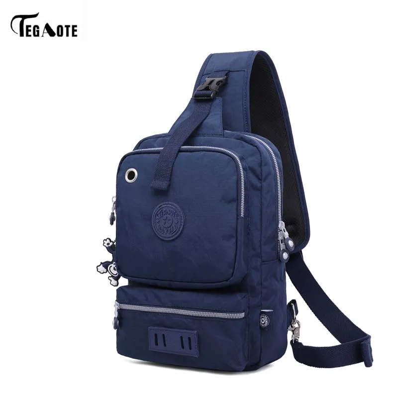 

TEGAOTE Male Shoulder Bags Crossbody Bags Men Anti Theft Chest Bag School Summer Short Trip Messengers Bag 2019 Back Pack Travel