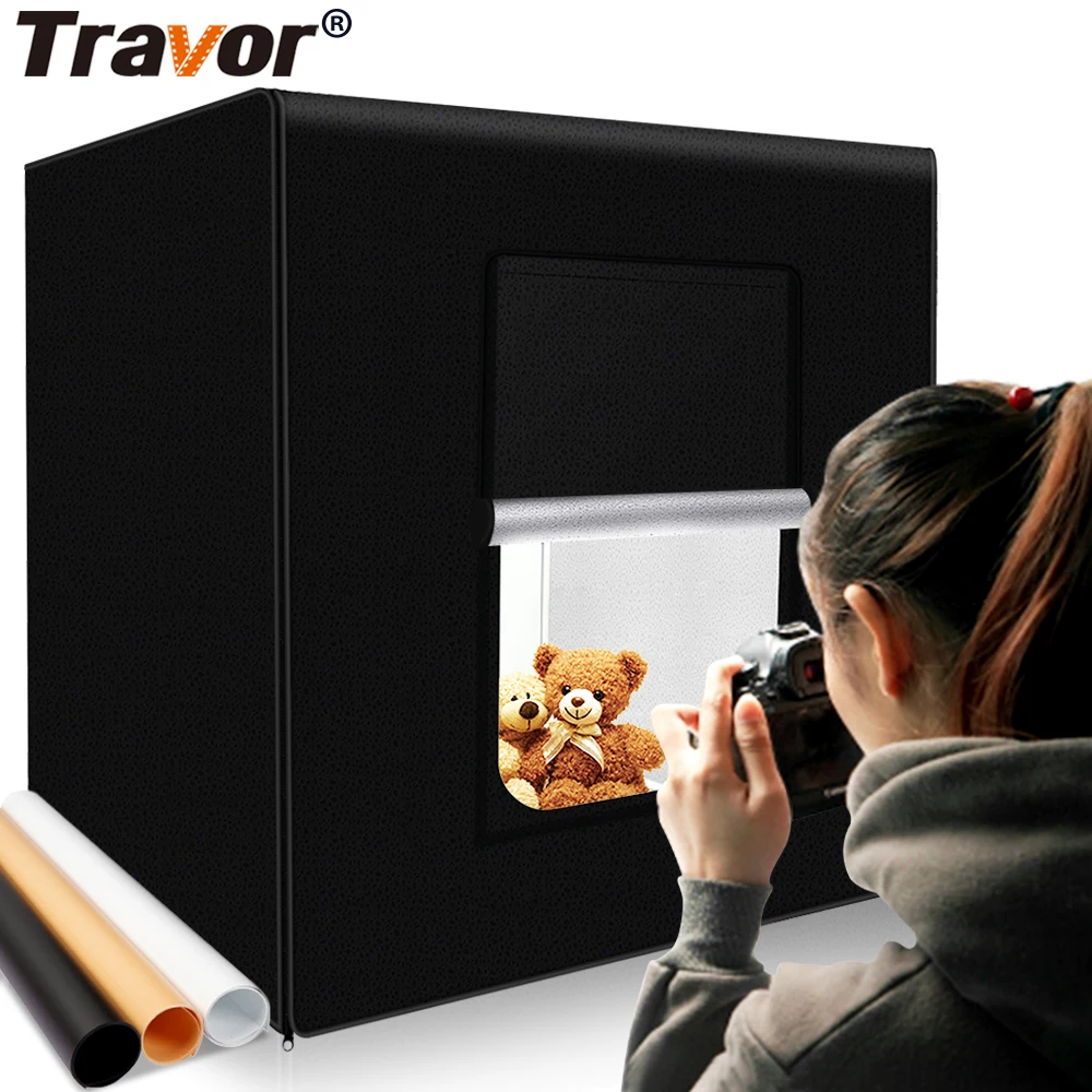  Travor M40 II photo box 40cm*40cm Dimmable Studio softbox Table Photography Shooting Tent with ligh