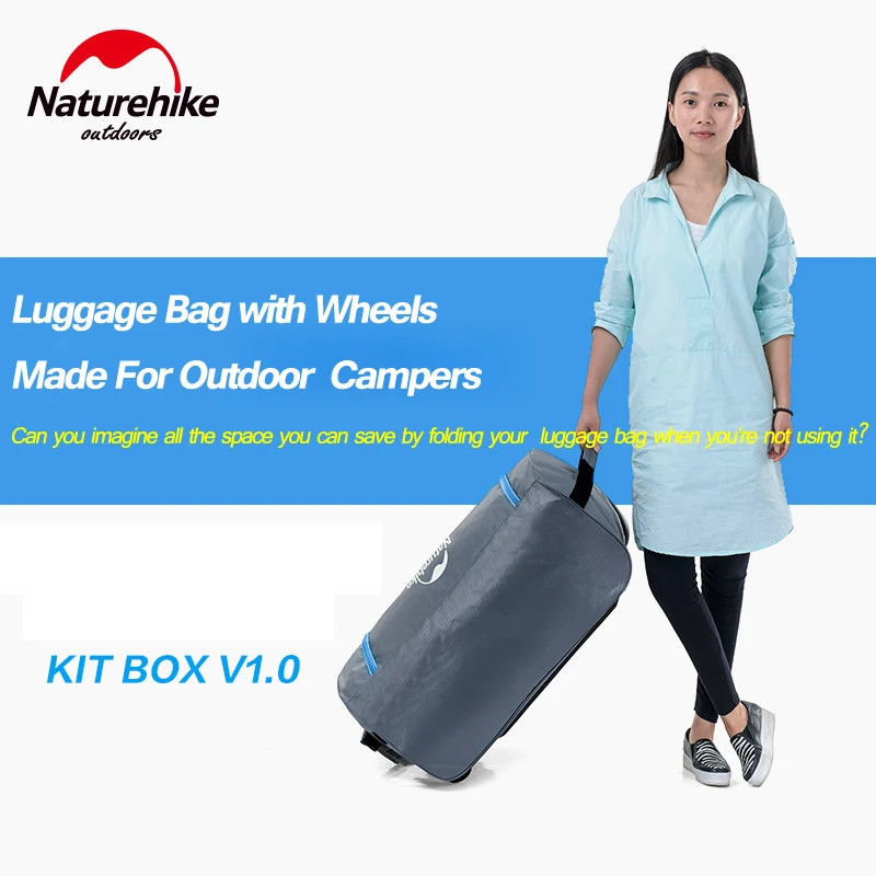 

Wild Outdoor Multi Performance NatureHike Travel Camping Bag Organizer Travel Kits Tent Sleeping Bag Set Bag With Wheels