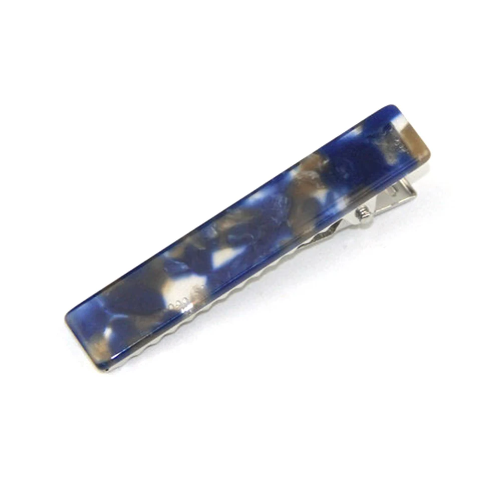 Royal blue Женская заколка для волос с натуральной текстурой, заколка для волос из искусственного аллигатора, Женская повязка на голову, заколка для волос, модные аксессуары для волос - Цвет: Royal blue